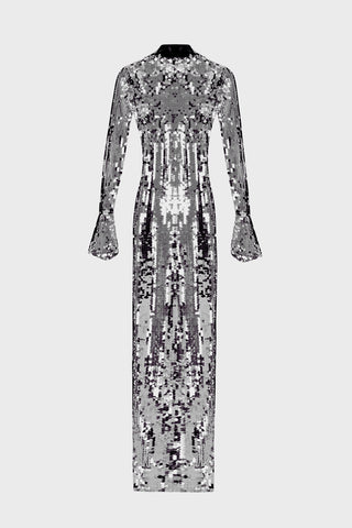 GENERATION78 | SEQUINED MAXI DRESS IN TULLE