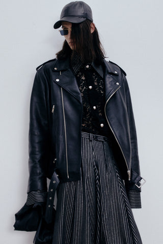 GENERATION78 | GIANT - COLLAR TAILORED SHIRT IN LACE