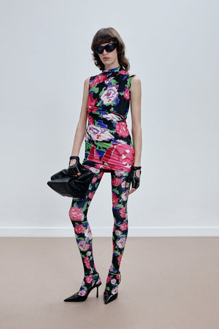 GENERATION78 | LEGGINGS IN PRINTED STRETCH - JERSEY