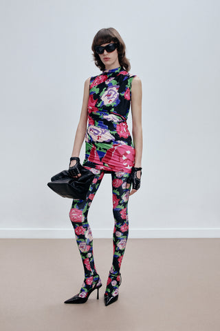 GENERATION78 | LEGGINGS IN PRINTED STRETCH - JERSEY