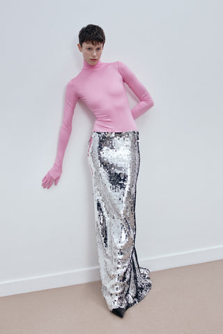GENERATION78 | SEQUINED MAXI SKIRT IN TULLE