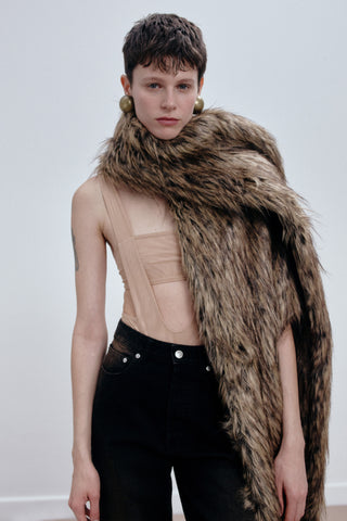 GENERATION78 | CUT - OUT BODYSUIT IN MESH