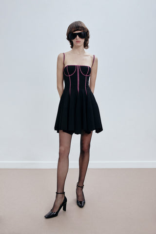 GENERATION78 | BALCONETTE MINI DRESS IN VISCOSE - JERSEY