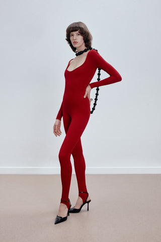 GENERATION78 | BODYCON JUMPSUIT IN CREPE - JERSEY