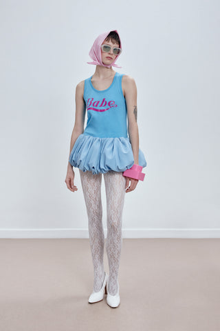GENERATION78 | PRINTED TANK TOP IN COTTON - JERSEY