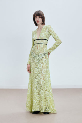 GENERATION78 | EMBROIDERED MAXI DRESS IN LACE