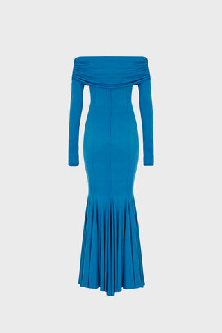 GENERATION78 | OFF - SHOULDER MIDI DRESS IN VISCOSE - JERSEY