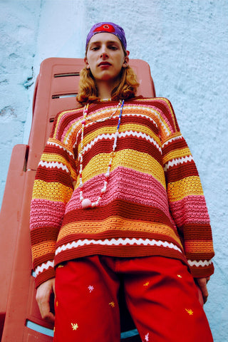 GENERATION78 | CROCHET - KNIT OVERSIZED SWEATER
