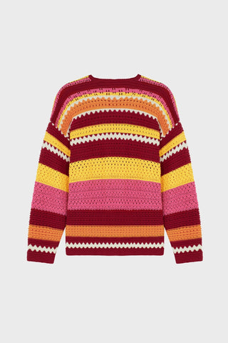 CROCHET-KNIT OVERSIZED SWEATER GENERATION78