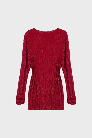 CRYSTAL EMBELLISHED MINI DRESS GENERATION78