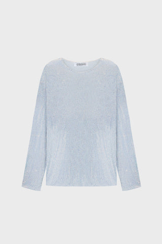 GENERATION78 | CRYSTAL EMBELLISHED OVERSIZED TOP