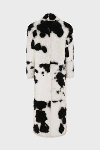 GENERATION78 | DALMATIAN - PRINT COAT IN SHEARLING