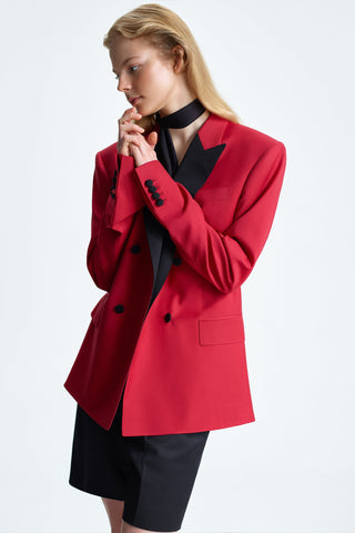 GENERATION78 | DOUBLE - BREASTED TAILORED WOOL JACKET