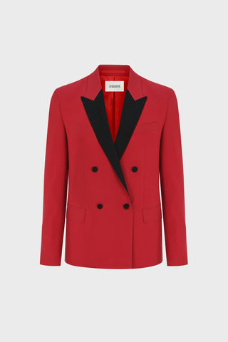 GENERATION78 | DOUBLE - BREASTED TAILORED WOOL JACKET