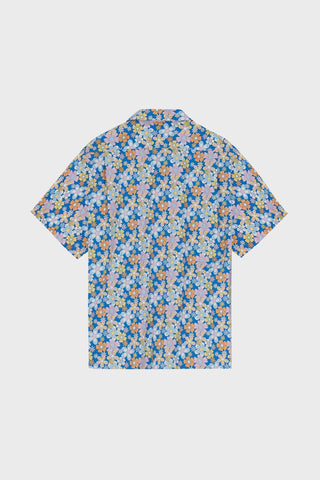 GENERATION78 | FLOWER PRINT CAMP - COLLAR SHIRT IN COTTON
