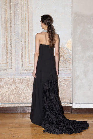 TAILORED MAXI DRESS IN WOOL