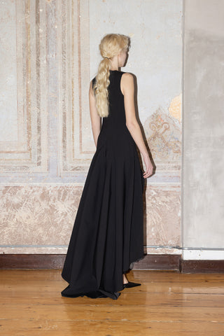 TAILORED MAXI DRESS IN WOOL