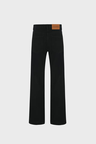 GENERATION78 | WIDE - LEG JEANS IN BLACK DENIM