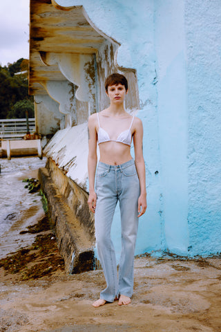 GENERATION78 | LOOSE - FIT JEANS IN ICE - BLUE DENIM