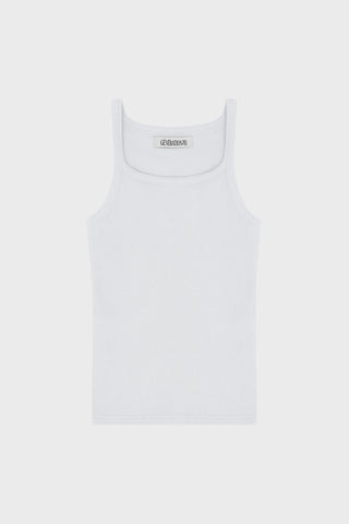 GENERATION78 | THIN - STRAP TANK TOP IN RIBBED JERSEY