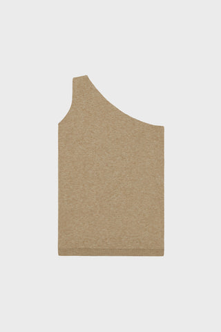 GENERATION78 | ONE - SHOULDER KNIT TOP IN VISCOSE