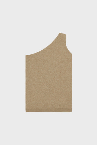 GENERATION78 | ONE - SHOULDER KNIT TOP IN VISCOSE