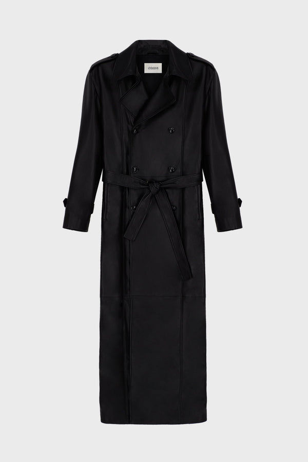 TRENCH COAT IN LAMBSKIN