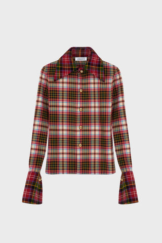 GENERATION78 | TAILORED GIANT - COLLAR SHIRT IN TARTAN