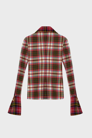 GENERATION78 | TAILORED GIANT - COLLAR SHIRT IN TARTAN