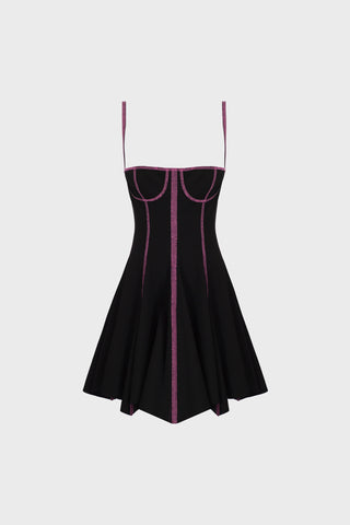 GENERATION78 | BALCONETTE MINI DRESS IN VISCOSE - JERSEY