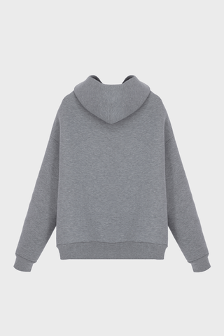 GENERATION78 | SCULPTED HOODIE IN COTTON - JERSEY