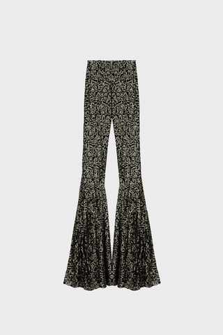GENERATION78 | GODET PANTS IN SEQUIN - EMBELLISHED TULLE