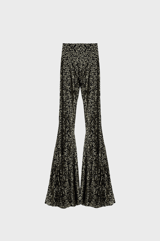 GENERATION78 | GODET PANTS IN SEQUIN - EMBELLISHED TULLE