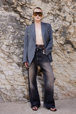 DOUBLE-ARMHOLE TAILORED JACKET IN WOOL