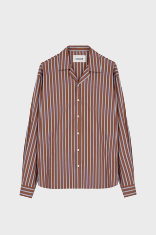 GENERATION78 | STRIPED LOOSE - FIT SHIRT IN COTTON - POPLIN