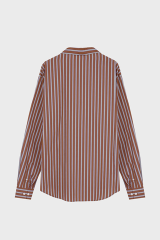 GENERATION78 | STRIPED LOOSE - FIT SHIRT IN COTTON - POPLIN