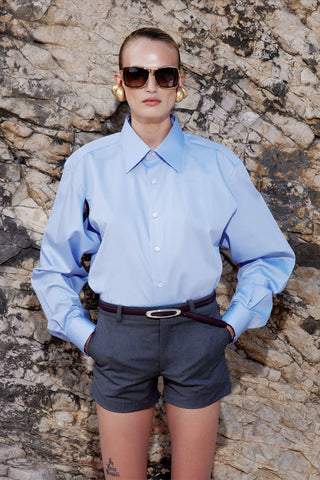 GENERATION78 | TAILORED DOUBLE - ARMHOLE SHIRT IN COTTON - POPLIN