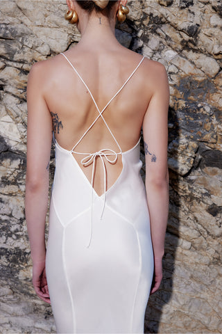 GENERATION78 | MAXI SLIP DRESS IN SILK