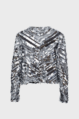 GENERATION78 | HAND - EMBELLISHED TOP IN MESH