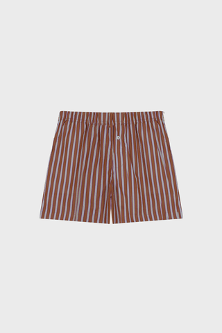 GENERATION78 | BOXER SHORTS IN STRIPED COTTON - POPLIN