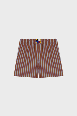 GENERATION78 | BOXER SHORTS IN STRIPED COTTON - POPLIN