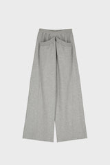 WIDE-LEG SWEATPANTS IN COTTON-JERSEY