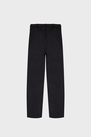 TAILORED PLEATED PANTS IN MERINO-WOOL