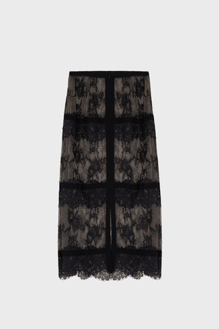MIDI PENCIL SKIRT IN LACE
