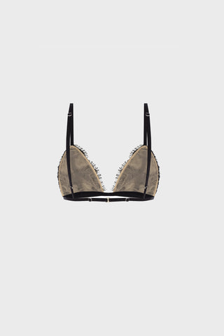 TRIANGLE BRALETTE IN LACE