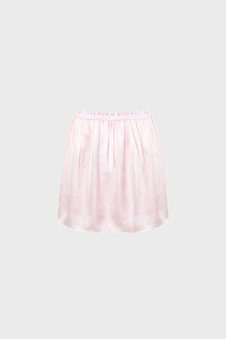 MINI SKIRT IN SATIN