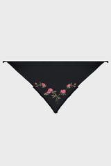 EMBROIDERED SHAWL IN SATIN