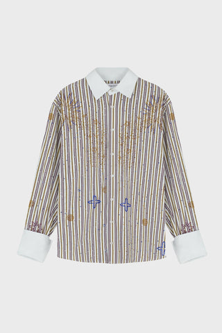 GALAXY EMBELLISHED LOOSE-FIT SHIRT GENERATION78
