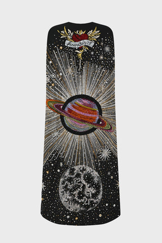 GENERATION78 | GALAXY EMBROIDERED COUTURE CAPE