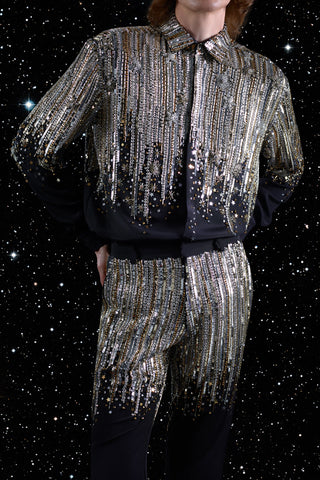 GENERATION78 | GALAXY EMBROIDERED COUTURE SHIRT